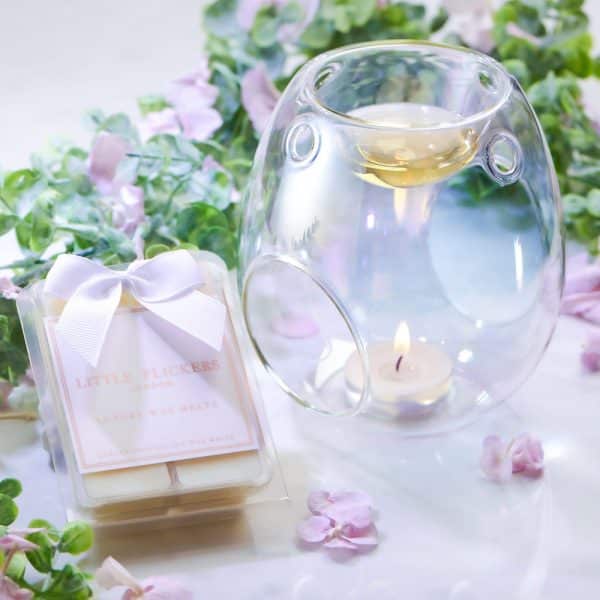 Wax Melt Burners - Pearl Clear